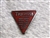 Triumph Patent Plate Red Enamel Pin Badge