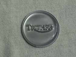 Triumph Bonneville Tank badge only silver gas tank