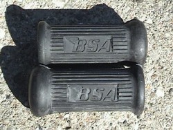 BSA B50 B44 Victor B50MX B25T Logo footrest rubbers